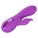 California Dreaming Valley Hill Vamp Vibrating and Rubbing Dual Stimulator - Violet