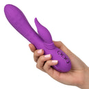 California Dreaming Valley Hill Vamp Vibrating and Rubbing Dual Stimulator - Violet
