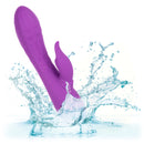 California Dreaming Valley Hill Vamp Vibrating and Rubbing Dual Stimulator - Violet