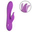 California Dreaming Valley Hill Vamp Vibrating and Rubbing Dual Stimulator - Violet