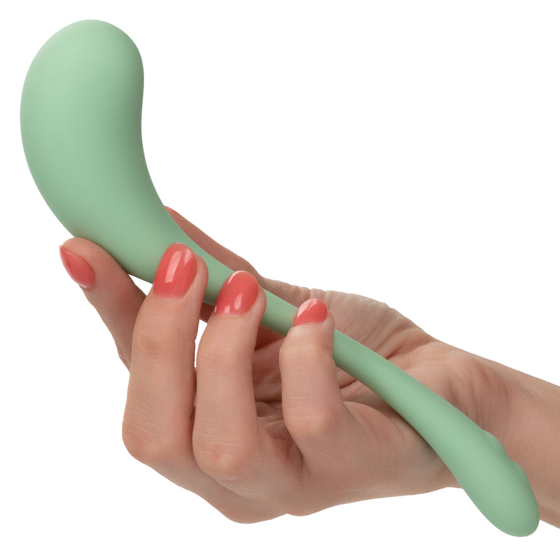 Elle Silicone Rechargeable G-Spot Wand Vibrator - Mint