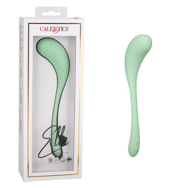 Elle Silicone Rechargeable G-Spot Wand Vibrator - Mint