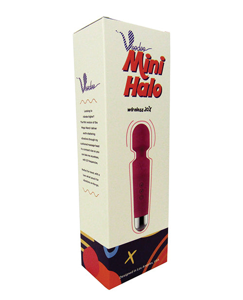 Mini Halo Rechargeable Silicone Wand Vibrator