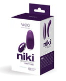 VēDO Niki Rechargeable Silicone Remote-Control Panty Vibrator