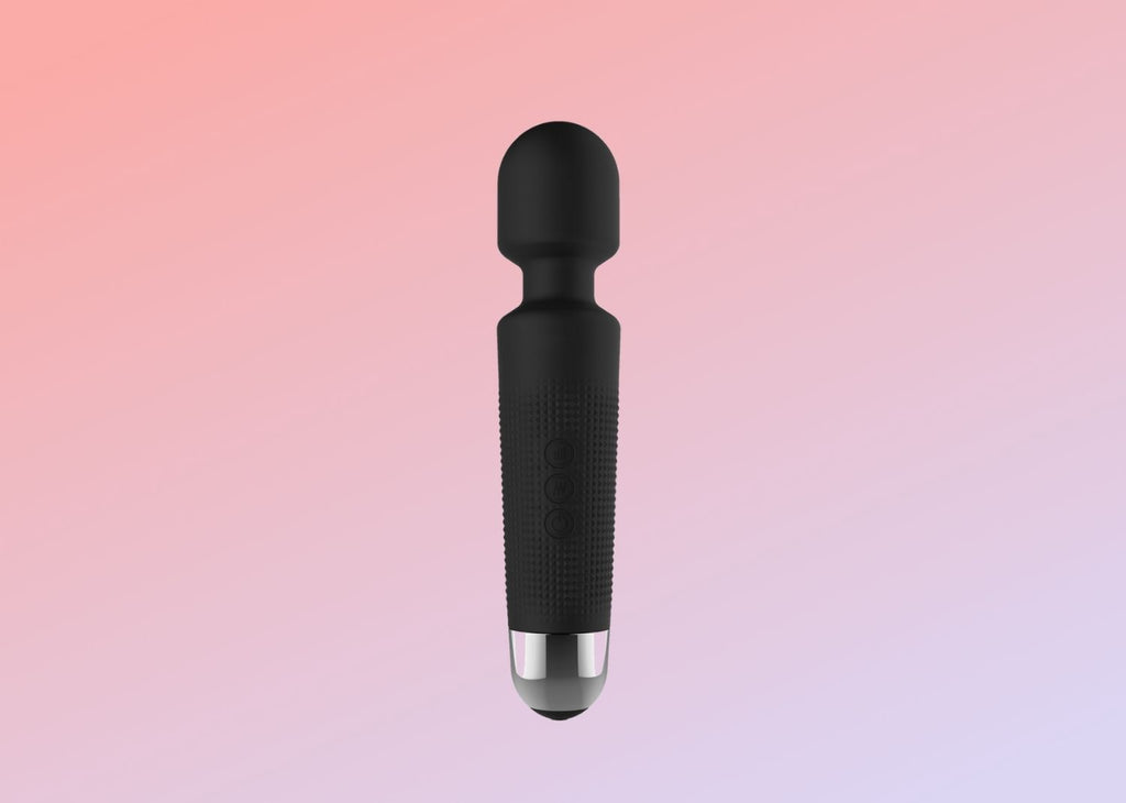 Mini Halo Rechargeable Silicone Wand Vibrator Mini Halo Rechargeable Silicone Wand Vibrator