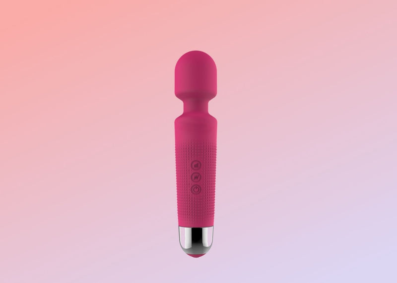 Mini Halo Rechargeable Silicone Wand Vibrator Mini Halo Rechargeable Silicone Wand Vibrator