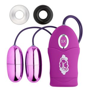 WTC Dual Egg Vibrator - Purple