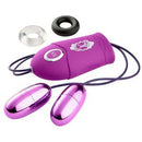 WTC Dual Egg Vibrator - Purple