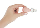 Size Matters Perfect Fit Nipple Bulb with O Rings - Peach/White