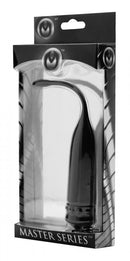 Master Series Cadence Vibrating Silicone Urethral Sound - Black