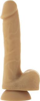 Addiction Andrew 8" Posable Silicone Dildo - Caramel