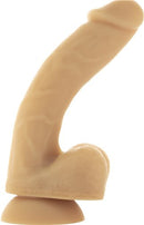 Addiction Andrew 8" Posable Silicone Dildo - Caramel