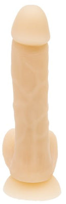 Addiction David 8" Silicone Posable Dildo - Vanilla