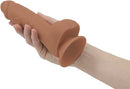 Addiction Steven 7.5" Silicone Dildo - Caramel