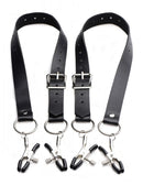 Master Series Spread Labia Spreader Straps with Clamps