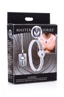 Master Series Cuffed Locking Bracelet and Key Necklace