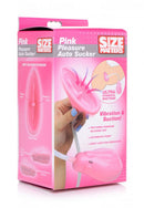 Size Matters Pink Pleasure Auto-Sucker Vibrating Pussy Pump - Pink