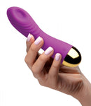 Inmi G-Thump Silicone Rechargeable G-Spot Stimulator - Purple