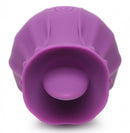 Bloomgasm Wild Violet Rechargeable Silicone Licking-Tongue Clitoral Stimulator