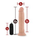 Dr. Skin Dr. Throb 9.5" Vibrating Cock with Suction Cup