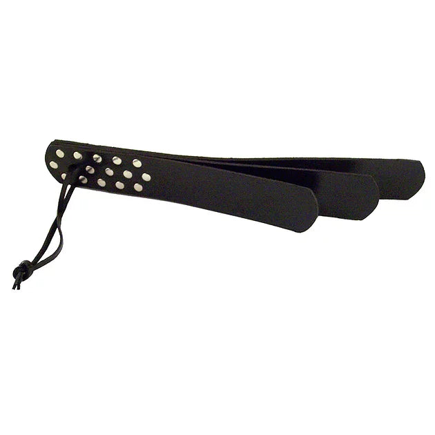 Rouge Three Straps Leather Paddle