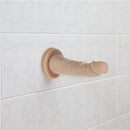 Addiction Edward 6" Curved Silicone Dildo - Vanilla