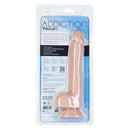 Addiction Tristan 9" Silicone Dildo - Vanilla