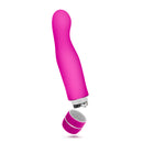 Luxe Gio Curved Vibrating Silicone Dildo