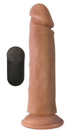 Big Shot Vibrating Remote Control Silicone Dongs - Vanilla