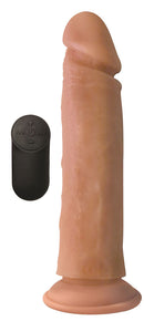 Big Shot Vibrating Remote Control Silicone Dongs - Vanilla