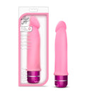 Luxe Purity Vibrating Silicone Dildo