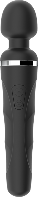 Lovense Domi 2 Bluetooth Wand Vibrator - Black