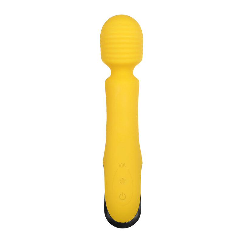 Buttercup Silicone Rechargeable Massager Wand - Yellow