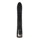 Evolved Rapid Rabbit Rechargeable Silicone Thrusting Vibrating Dual Stimulator - Black