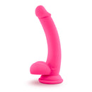 Ruse D-Thang Colorful Silicone Dildo with Balls and Suction Cup