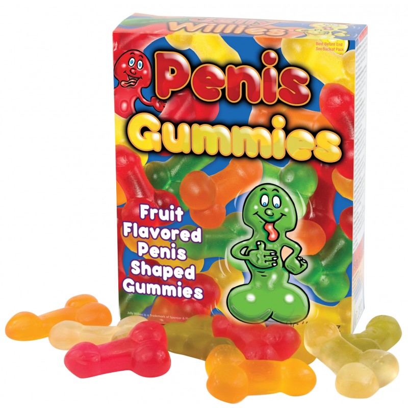 Penis Gummies Fruity Flavored Penis-Shaped Gummies - 4.2oz