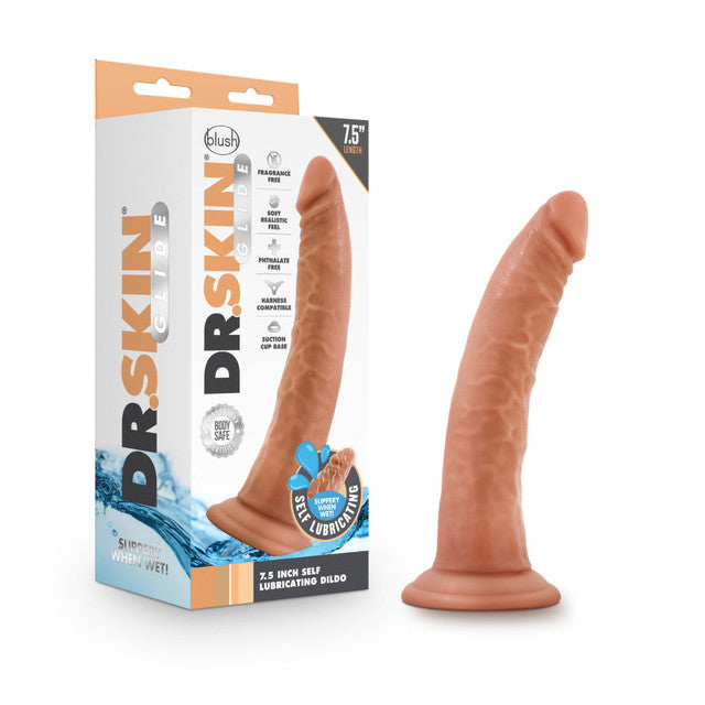 Dr. Skin Glide - Self Lubricating Dildo 7.5in