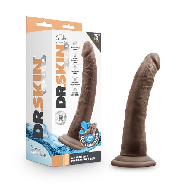 Dr. Skin Glide - Self Lubricating Dildo 7.5in