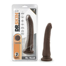 Dr. Skin Platinum Collection Dr. Noah Silicone Dildo with Suction Cup 8in