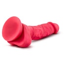 Ruse Hypnotize Colorful Silicone Dildo with Balls and Suction Cup