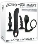 Zero Tolerance Vibrating Silicone Intro to Prostate Kit (5-Piece)