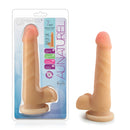 Au Naturel Sam Dildo 7in - Vanilla