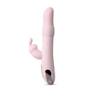 Lush Aurora Silicone Rechargeable Vibrating Dual Stimulator - Light Pink