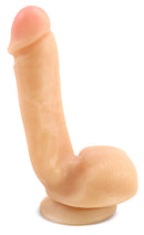 Au Naturel Anthony 8" Sensa Feel Dildo with Balls & Suction Cup - Vanilla