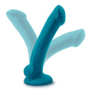 Temptasia Reina Silicone Suction-Cup Dildo - Teal