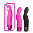Luxe Gio Curved Vibrating Silicone Dildo