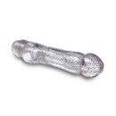 Naturally Yours Can-Can Vibrating Dildo 7" - Clear