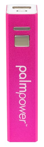 PalmPower Plug&Play Silicone Massager Wand - Grey/Pink