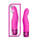 Luxe Gio Curved Vibrating Silicone Dildo