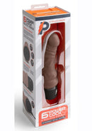 Powercocks Silicone Rechargeable Realistic Vibrator 6in